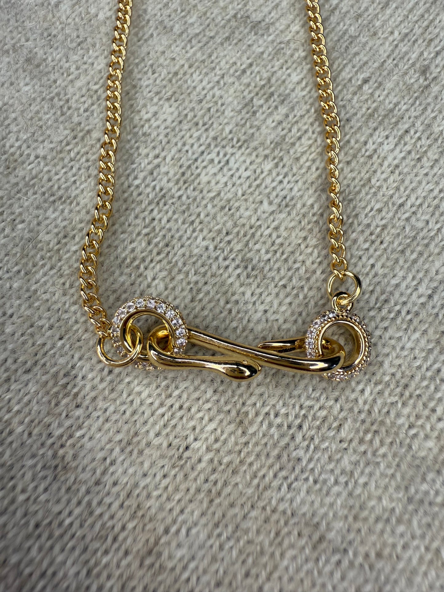 Dainty Snake Necklace